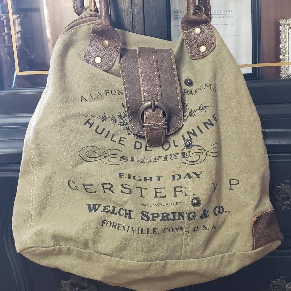 Large Sage Green handbag